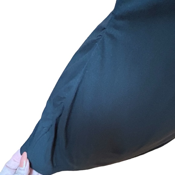 Express Black Ruffled Sleeveless Tank Top S - Picture 3 of 9